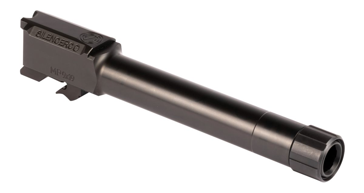 Silencerco AC2023 S W 9mm Luger 4.75in Threaded Black Nitride Stainless Ste