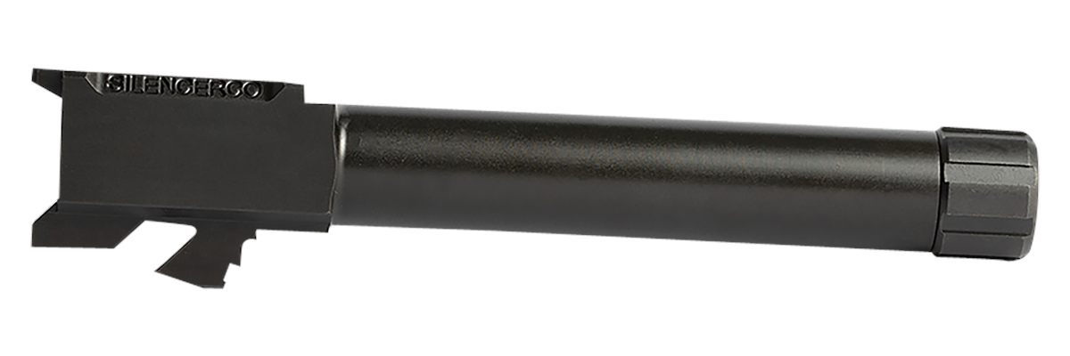 Silencerco AC2024 S W M P 45 ACP 5.10in Threaded Black Nitride Stainless St