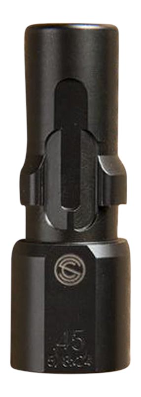 Silencerco AC2603 3-Lug Muzzle Device 45 ACP 5/8in-24 Threads Black