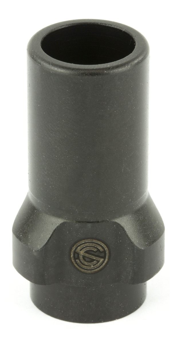 SilencerCo AC2607 3-Lug Muzzle Device 9mm 1/2in-36 tpi Steel