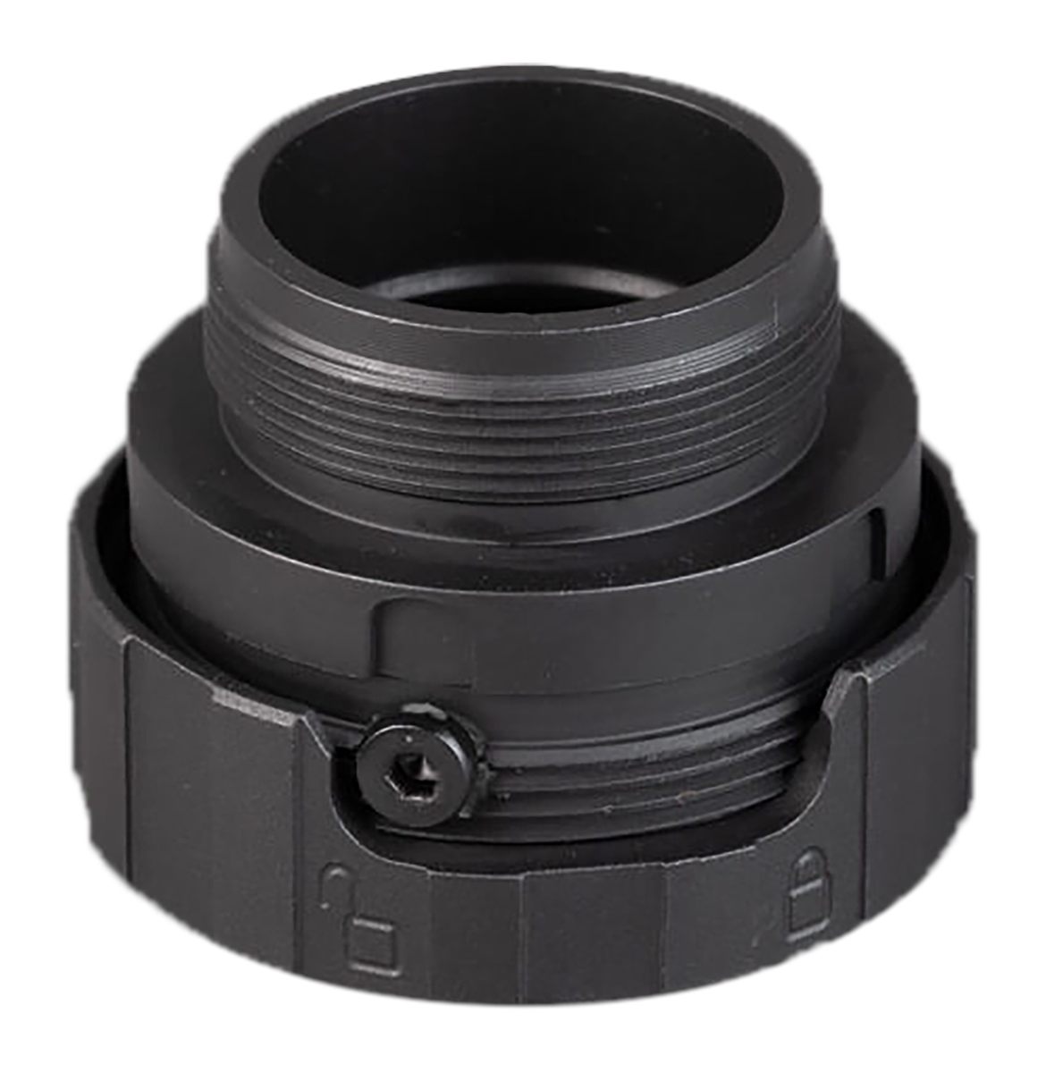 SilencerCo AC2632 ASR Alpha Mount Adapter For Omega 9K/Nano 300 Black Steel