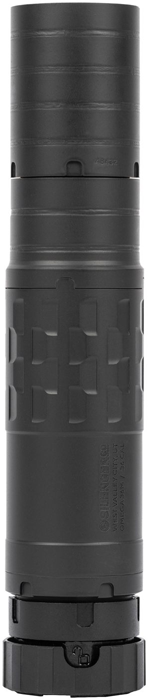 Silencerco Omega 36M Rifle Suppressor 5.7x28mm to 9mm Luger/ 5.56 Nato .338