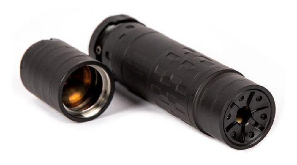 Silencerco Omega 36M Rifle Suppressor 5.7x28mm to 9mm Luger/ 5.56 Nato .338 view 3