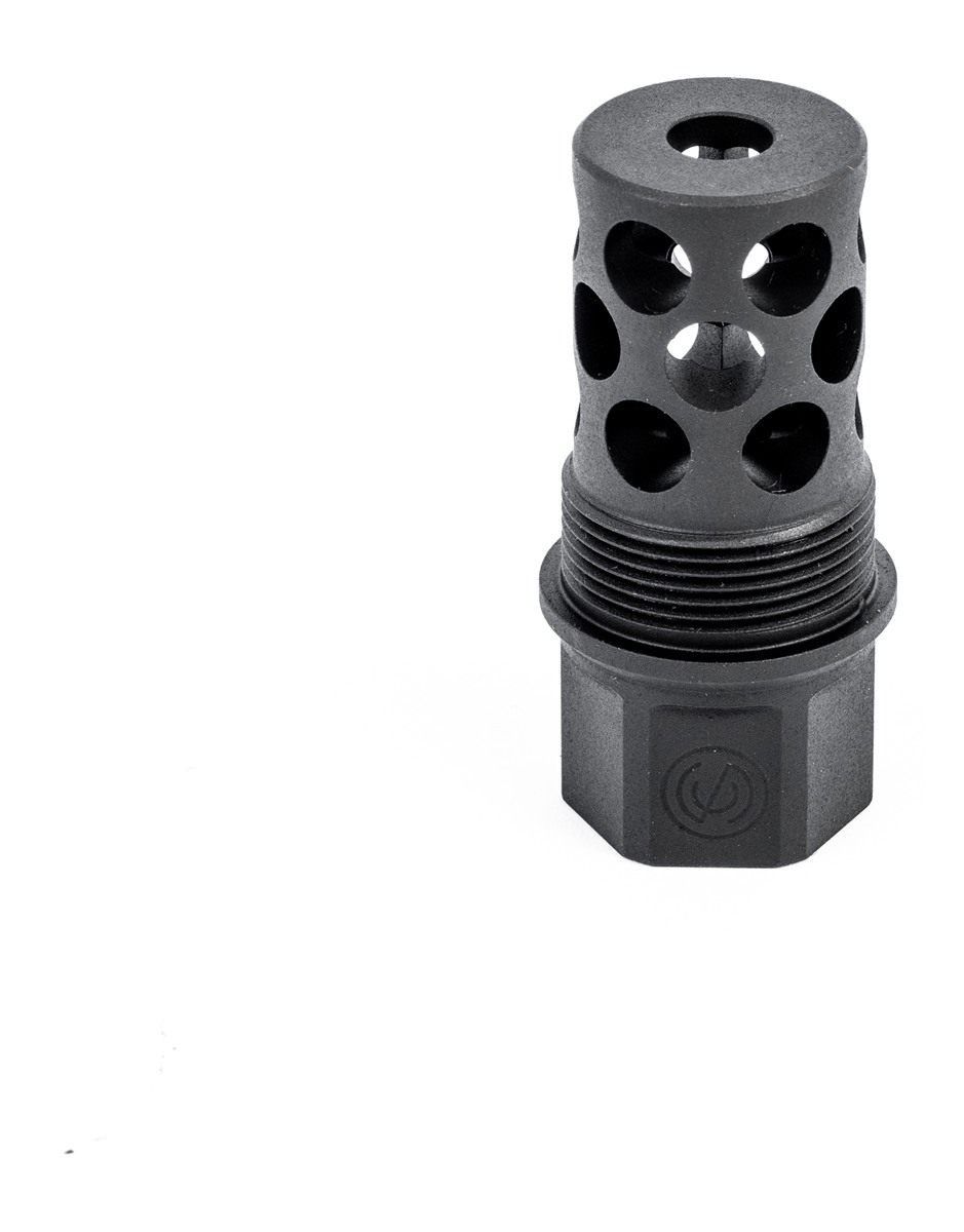 SilencerCo AC5232 Tomd Muzzle Brake Black Matte 1/2inx28 Threads 30 Cal