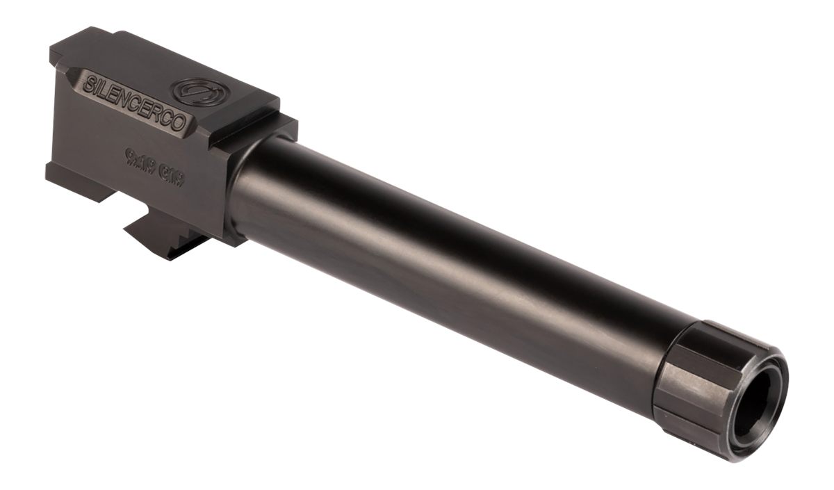 SilencerCo AC5369 Sig 9mm Luger Threaded Black Nitride Stainless Steel, Fit
