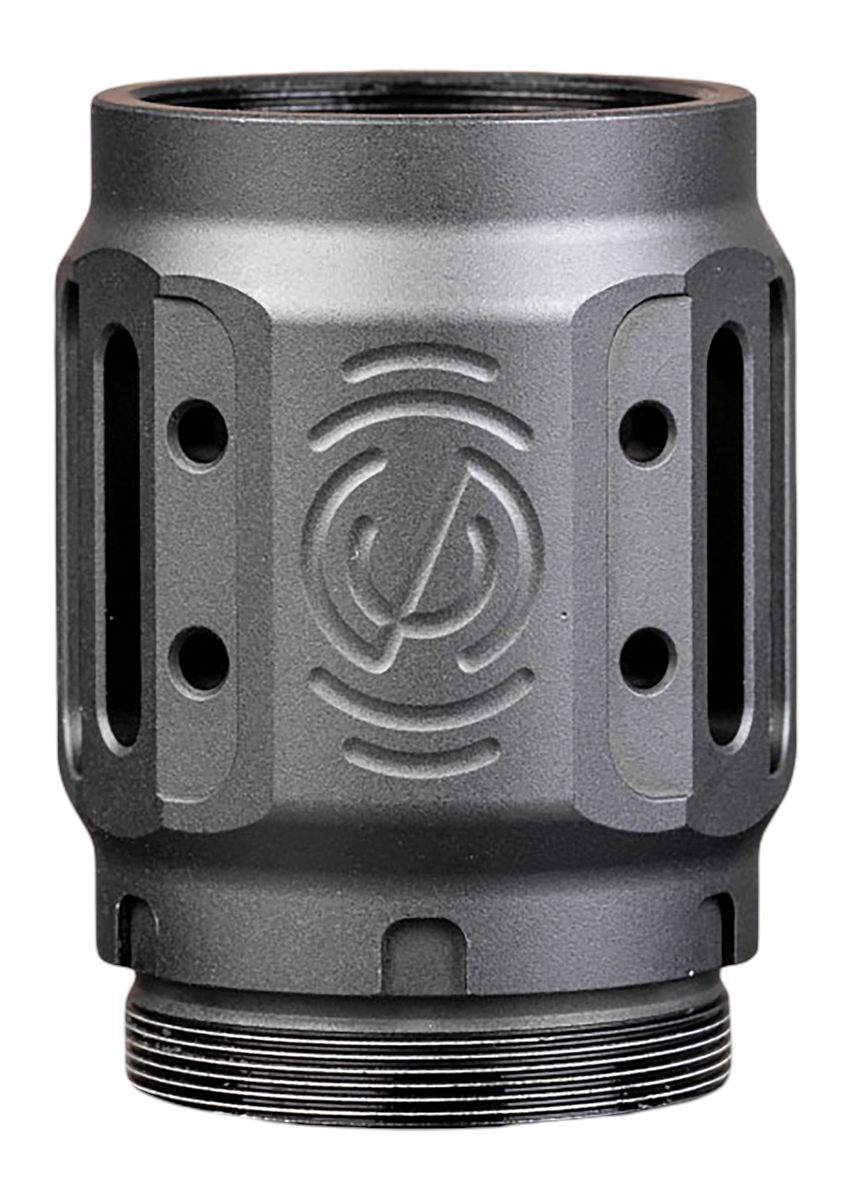SilencerCo AC5451 Charlie Maad Brake 2.0 Black Anodized Aluminum 2.23in OAL