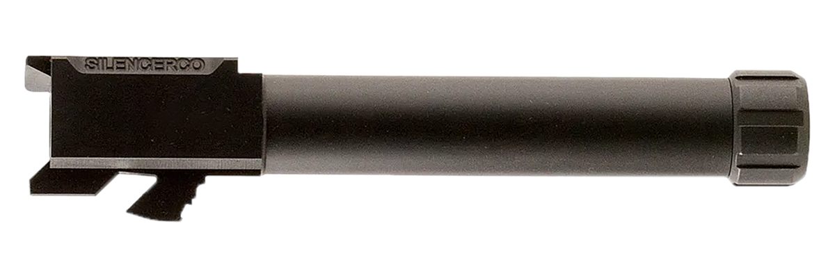 Silencerco AC5335 9mm 1/2inx28 416R Stainless Steel Black