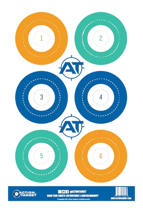 Action Target DOT-S-100 12inX18in 100BX