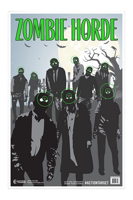 Action Target GS-ZOMHORDE-100 Zombie Horde Game 100BX
