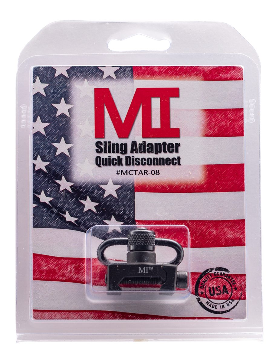 Midwest Industries MCTAR08 Quick Detach Sling Adapter Black Aluminum