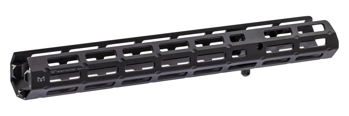 Midwest Industries Mimarmr Handguard made of Aluminum with Black Anodized F