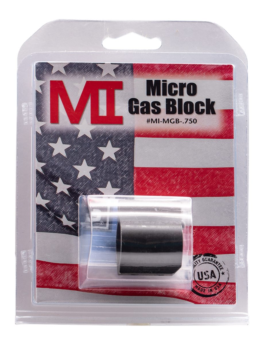 Midwest Industries MIMGB750 Micro Gas Block 4140 Steel .750in