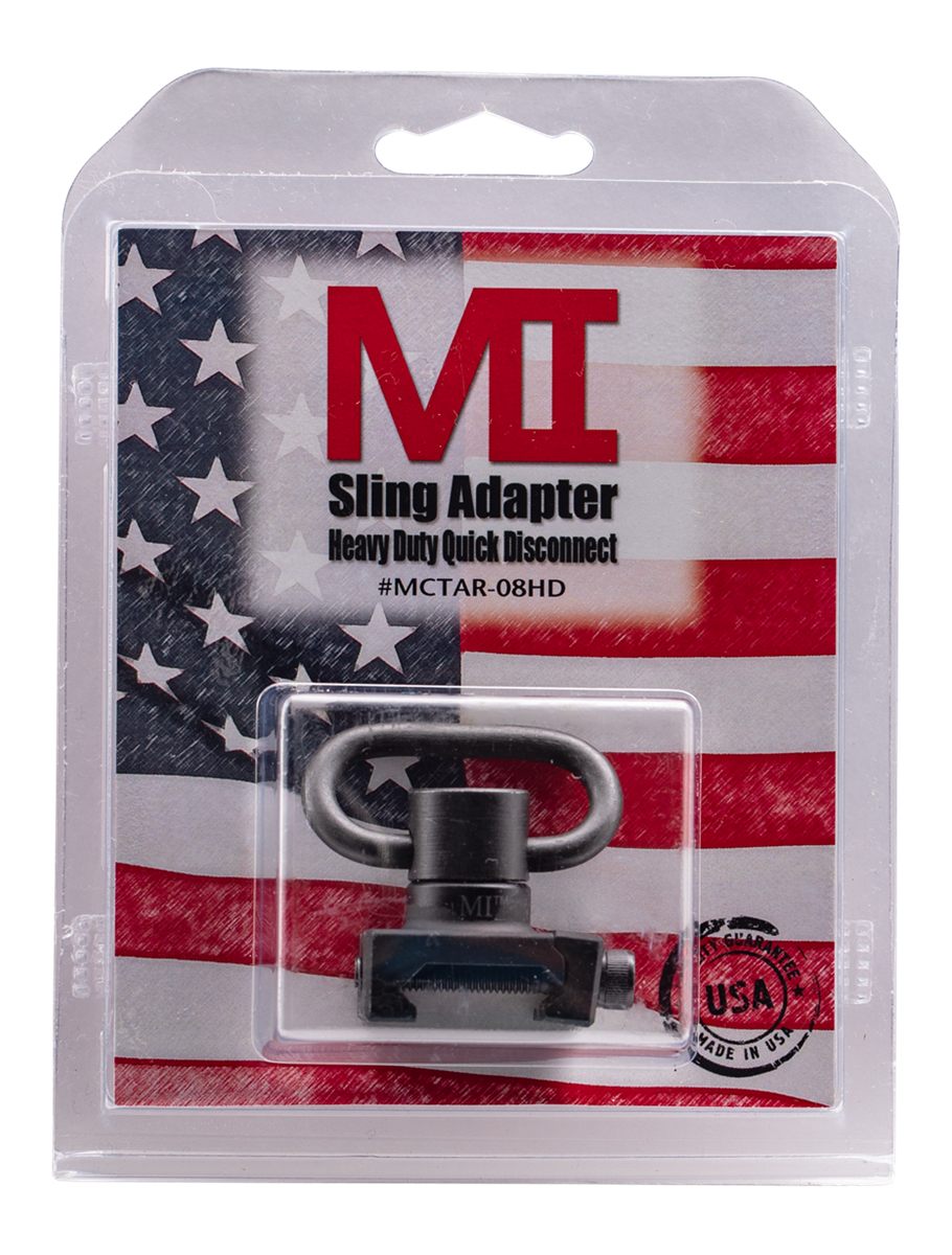 Midwest Industries MCTAR08HD Quick Detach Front Sling Adapter HD Black Alum