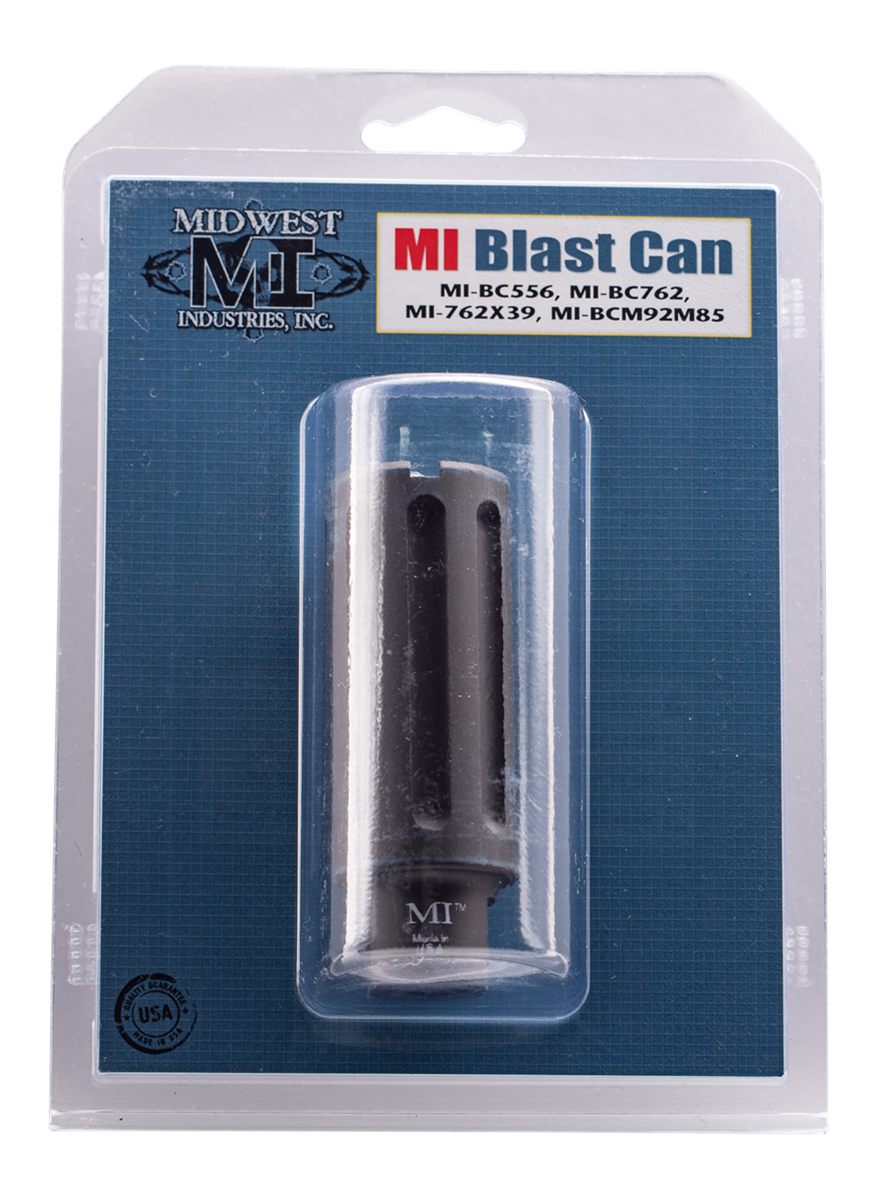 Midwest Industries MIBC556 Blast Can Black Hardcoat Anodized 6061-T6 Alumin