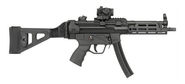 Midwest Industries MIMP5M MP5 M-LOK Black Aluminum for HK view 2