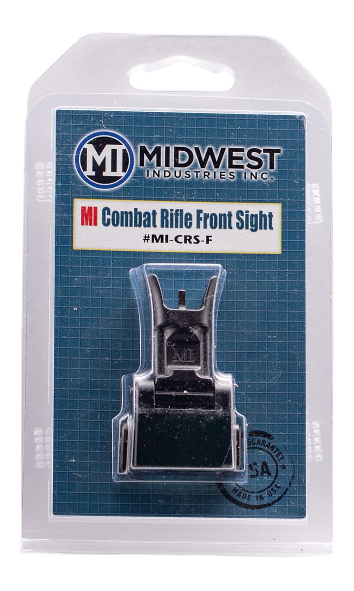 Midwest Industries Micrsf Combat Rifle Flip Front Sight Black for AR-15, M1