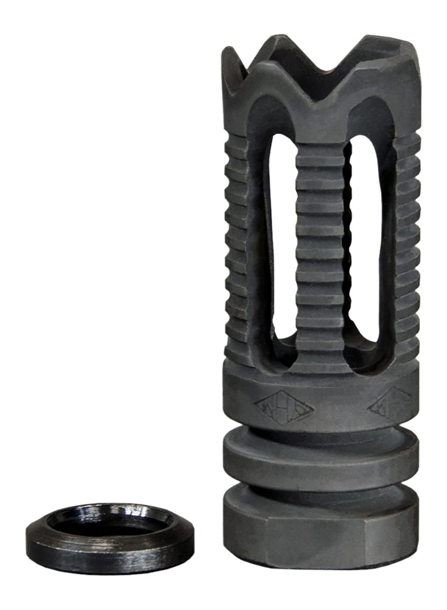 Yankee Hill Machine 285C2 Phantom Flash Hider Black Steel with 1/2in-28 tpi