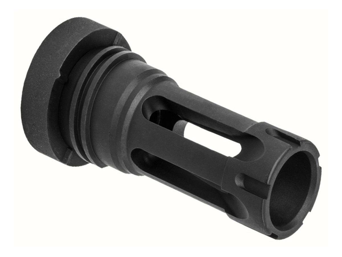 Yankee Hill Machine 4302AKA Phantom Q.D. Flash Hider Black Steel with M14x1 view 3