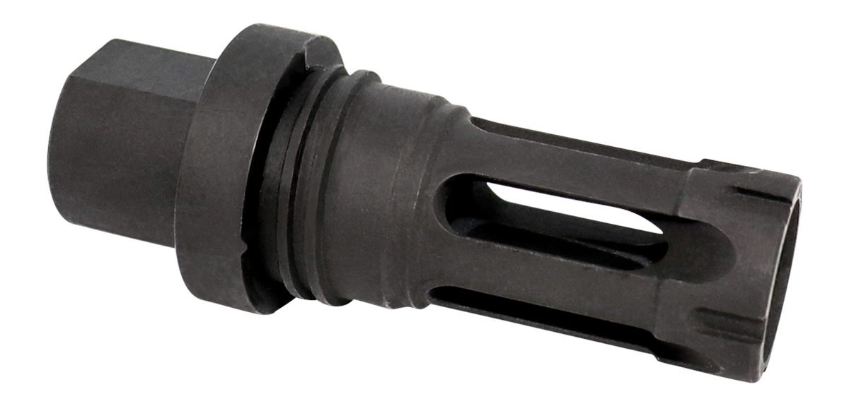 Yankee Hill Machine 4302AKA Phantom Q.D. Flash Hider Black Steel with M14x1 view 4