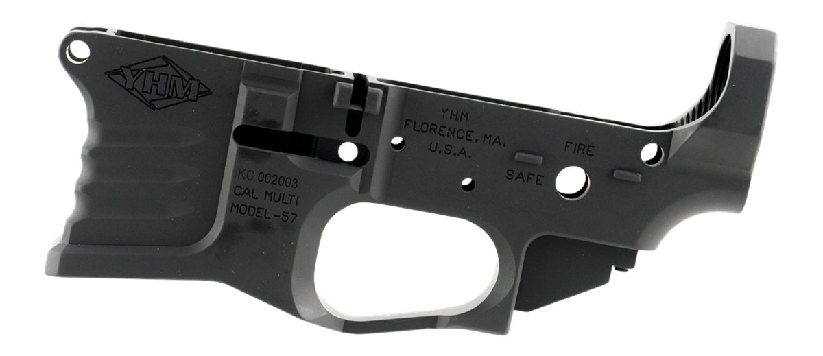 Yankee Hill Machine 125BILLET Billet Lower Receiver 5.56x45mm Nato 7075-T6