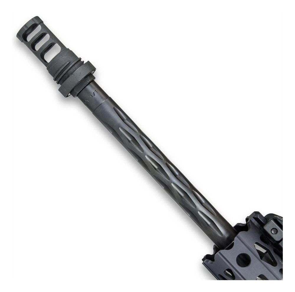Yankee Hill Machine 4302MB28A QD Light Tactical Muzzle Brake made of Black view 2