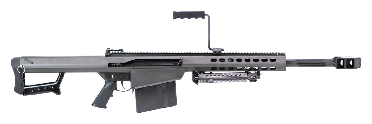 Barrett Firearms 13318 M82A1 50 BMG 10+1 20in Chrome-Lined Fluted Barrel, B