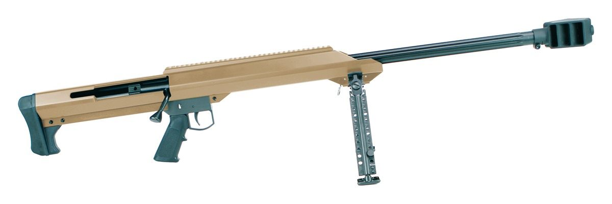 Barrett 14032 M99 50 BMG 29in 1rd Flat Dark Earth Cerakote Fixed w/Sorbotha