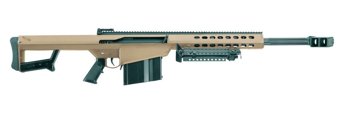 Barrett Model 82A1 Rifle .50 BMG 10rd Magazine(1) 20in Fluted Barrel w/Bipo