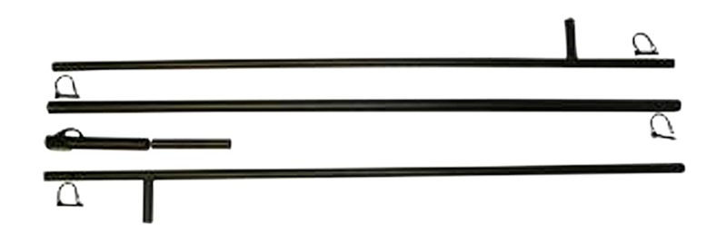 Hunt Wise Mojo Outdoors HW2204 Extension Pole Black Metal 12'