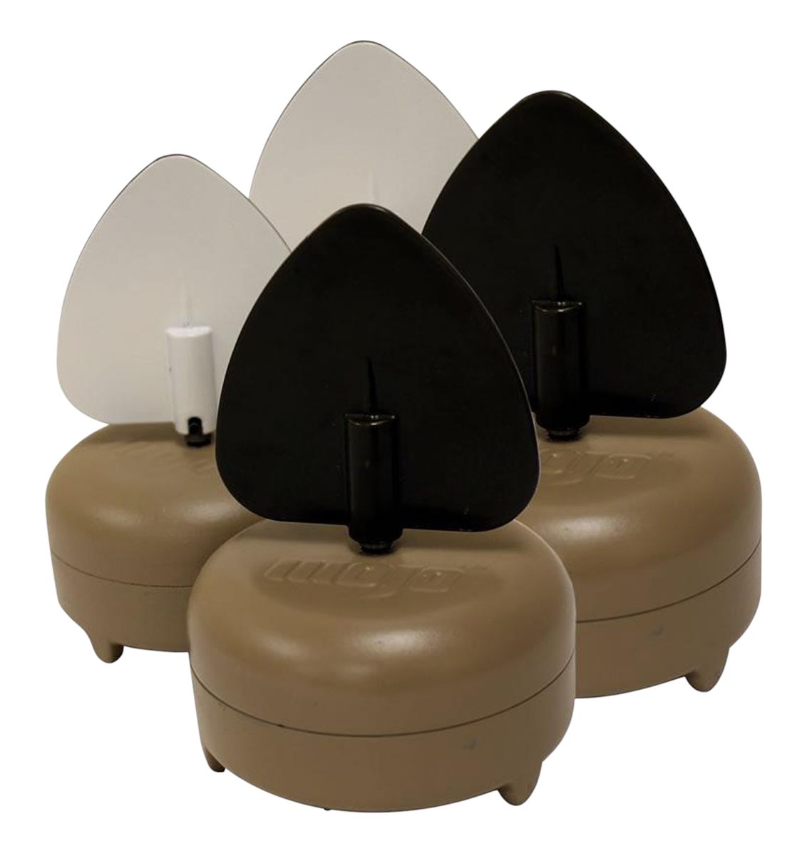 Mojo Outdoors Dove-A-Flicker Spinning Wing Decoys for Hunting, 4 Pack
