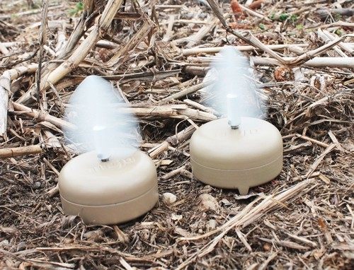 Mojo Outdoors Dove-A-Flicker Spinning Wing Decoys for Hunting, 4 Pack view 2