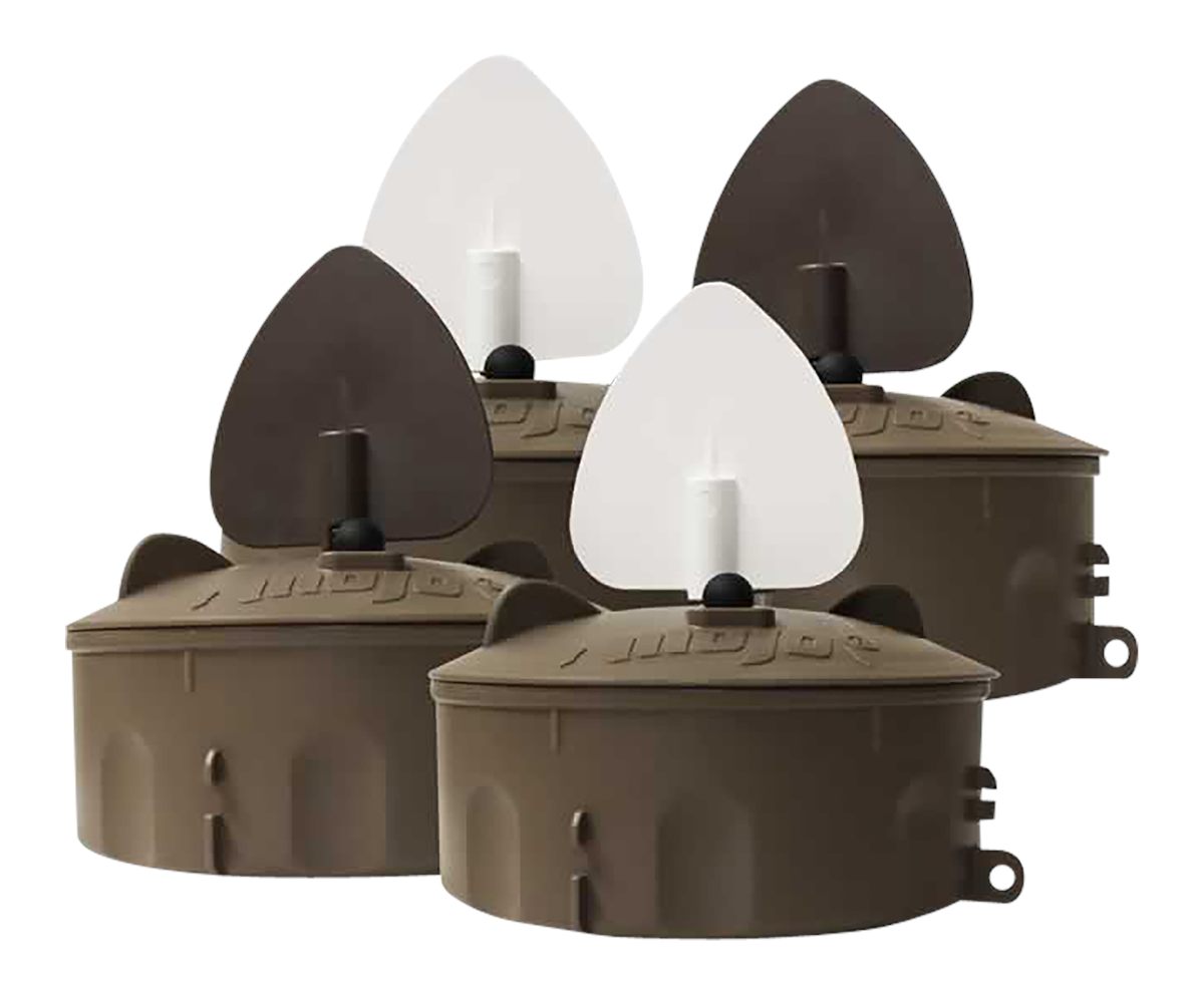 Mojo Outdoors New Flock A Flicker 2 Motion Spinning Wing Duck Decoys (4 Pac