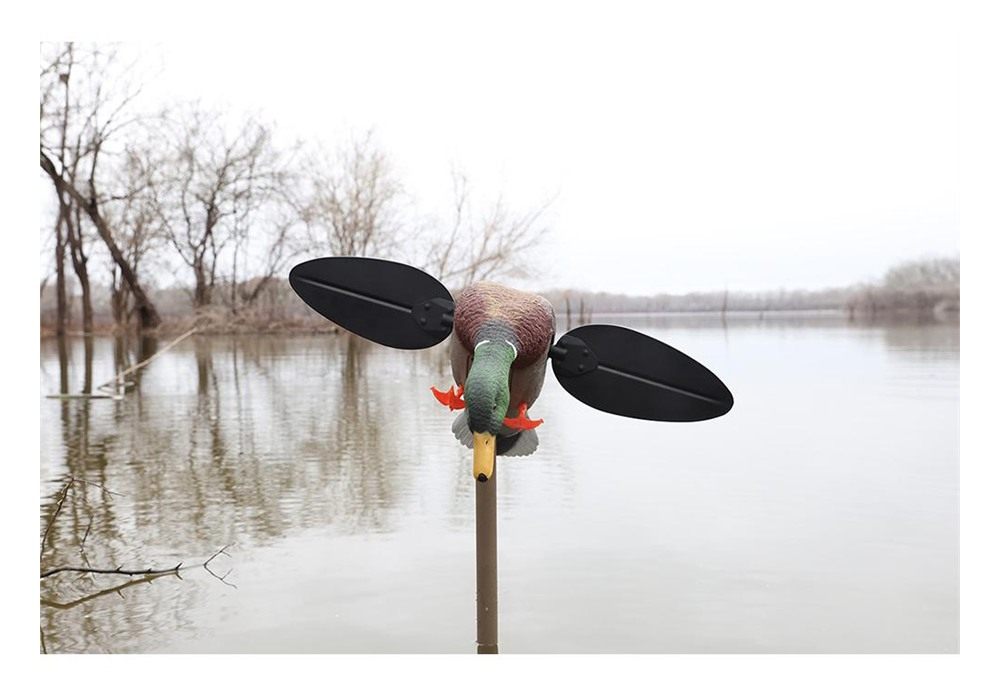 Mojo Outdoors Mallard Lite Duck Decoy | Lifelike Motion for Hunting | Smoot view 3