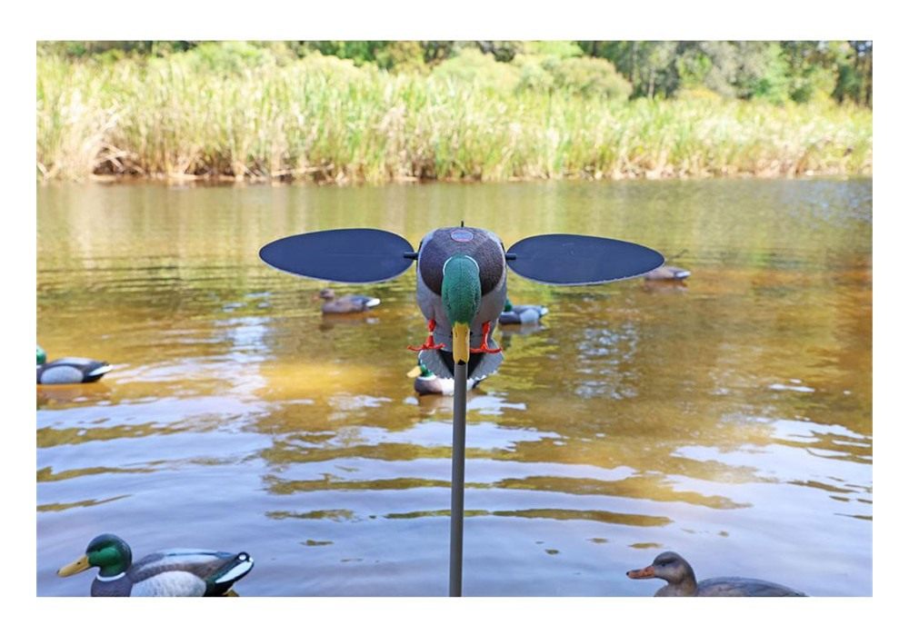 Mojo Outdoors 25th Anniversary Silver Mallard Decoy Limited Edition with Hi view 4