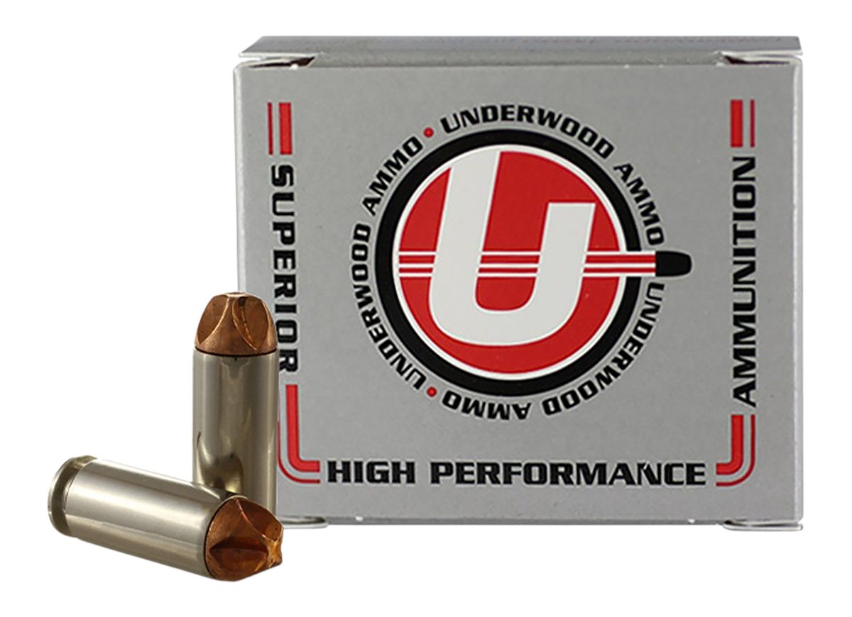 Underwood Ammo Xtreme Defender Hunting Self Defense Handgun Ammunition 10mm