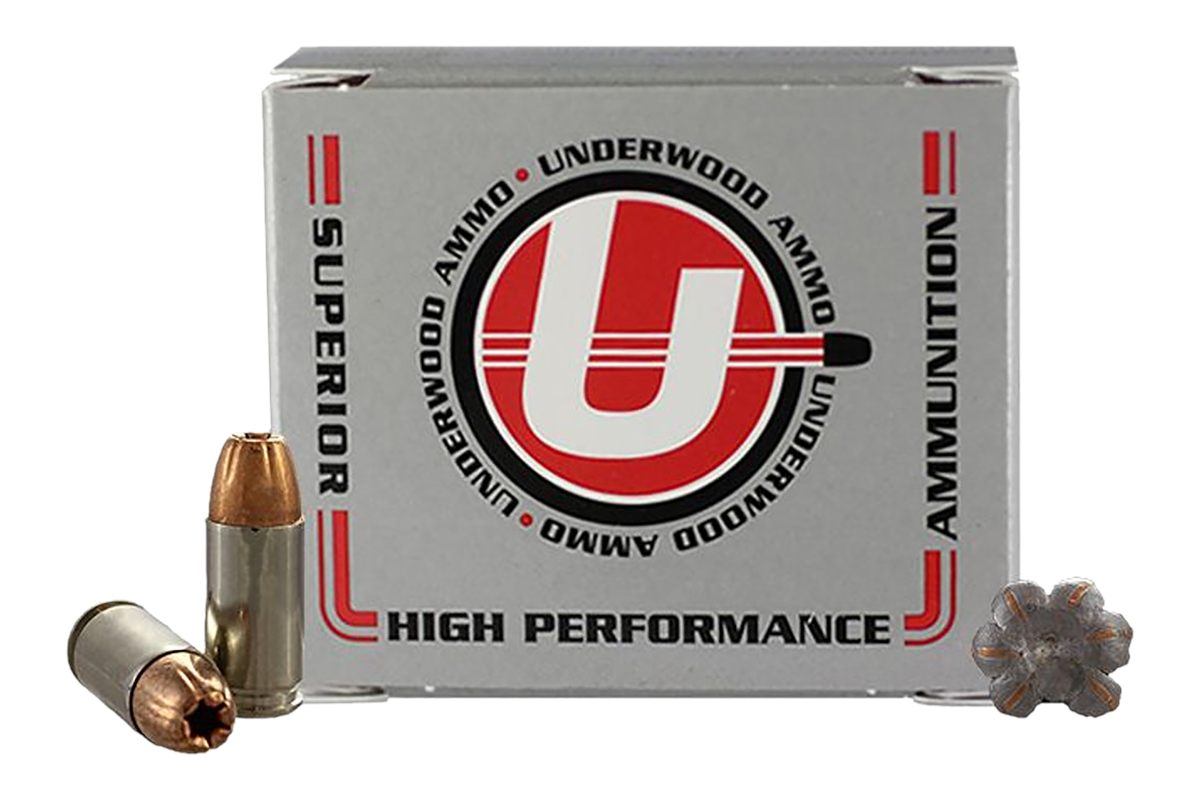 Underwood Ammo Hunting Self Defense Handgun Ammunition 9mm Luger 124 Grain