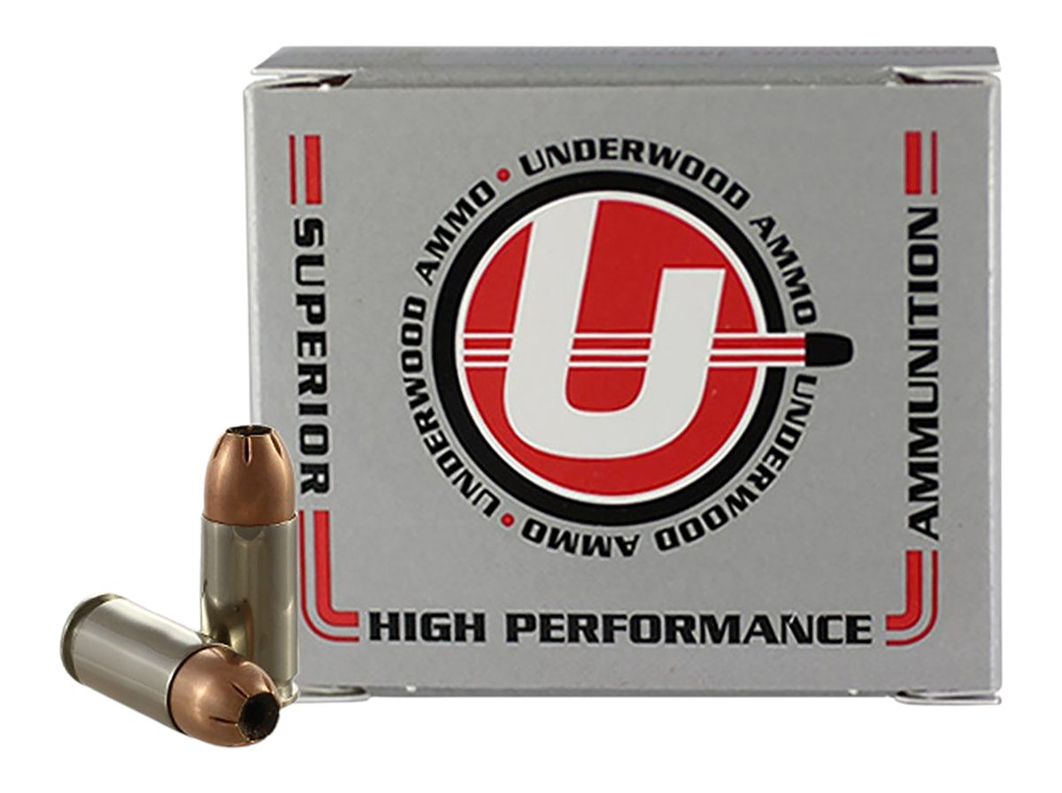 Underwood Ammo Hunting Self Defense Handgun Ammunition 9mm Luger(+P) 124gr