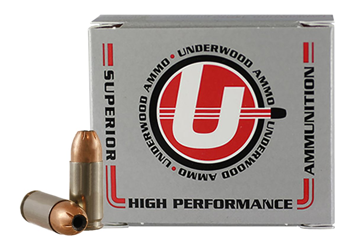 Underwood Ammo Hunting Self Defense Handgun Ammunition 9mm Luger(+P) 147gr