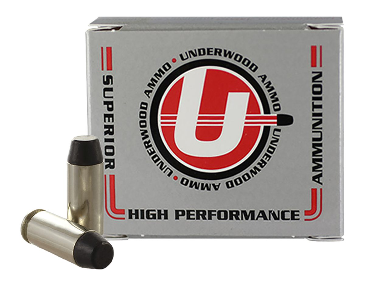 Underwood Ammo Hard Cast Flat Nose Handgun Ammunition 10mm Auto 200gr FN 12