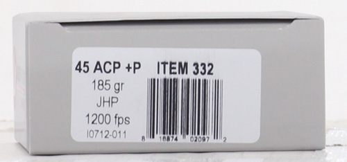 Underwood Ammo 332 XTP 45ACP+P 185gr Jacketed Hollow Point 20 Per Box/10 Ca view 3