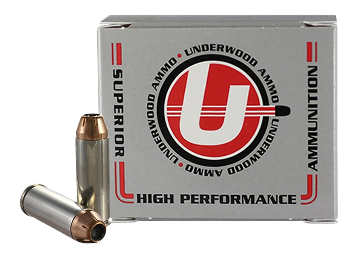 Underwood Ammo XTP Jacketed Hollow Point Handgun Ammunition 45 Colt (+P) 25