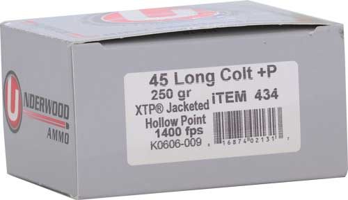 Underwood Ammo XTP Jacketed Hollow Point Handgun Ammunition 45 Colt (+P) 25 view 3