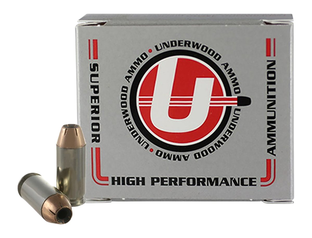 Underwood Ammo 627 ASP 460 Rowland 185gr Jacketed Hollow Point 20 Per Box/1