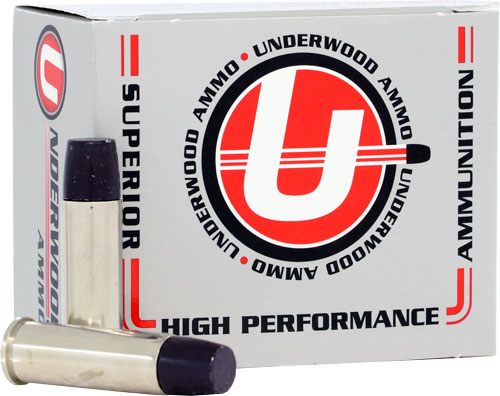 Underwood Ammo Lead Long Flat Nose Gas Check Handgun Ammunition .44 Rem Mag view 3