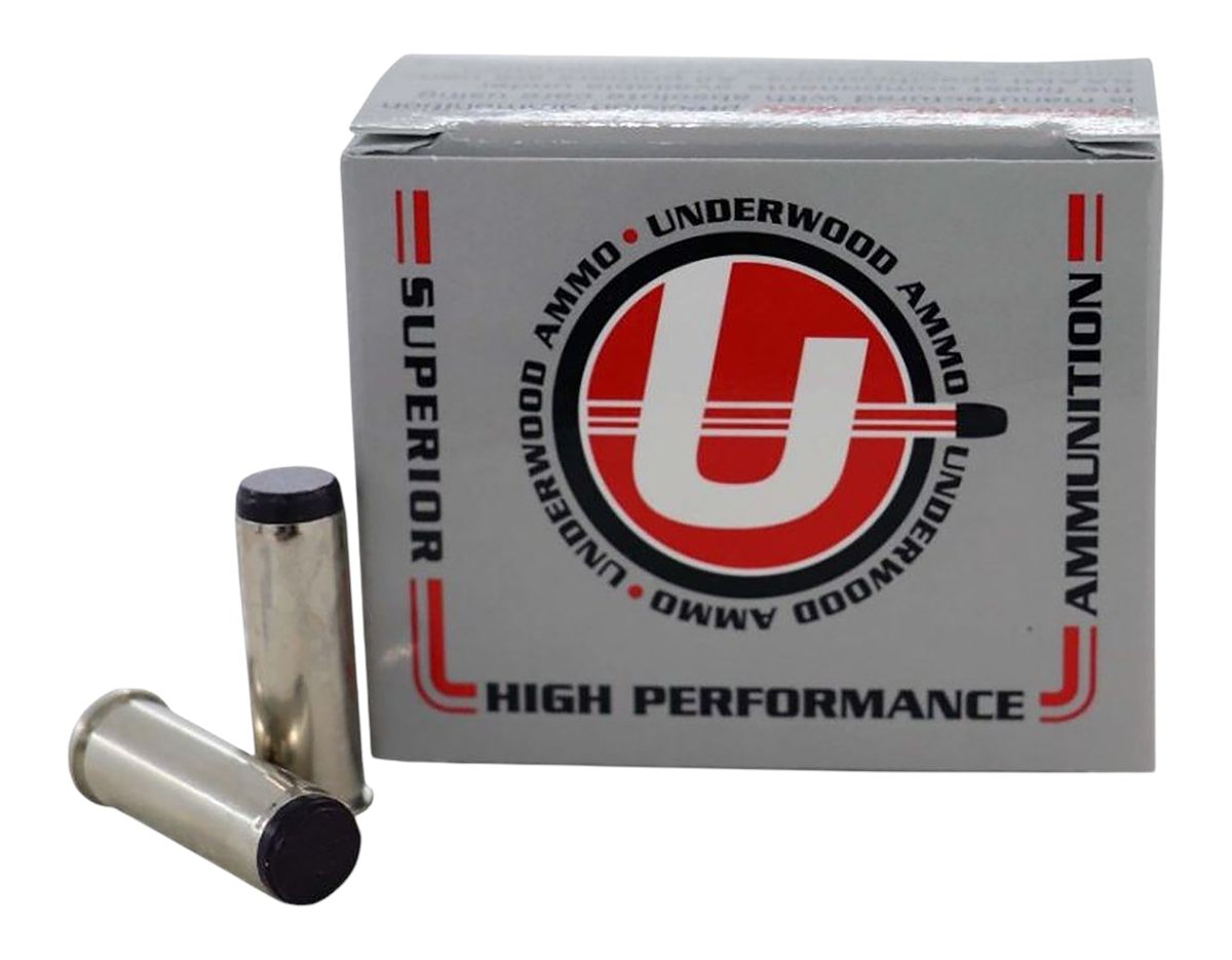 Underwood Ammo Hard Cast Wadcutter Handgun Ammunition 44 Spl 200gr Lswc 100