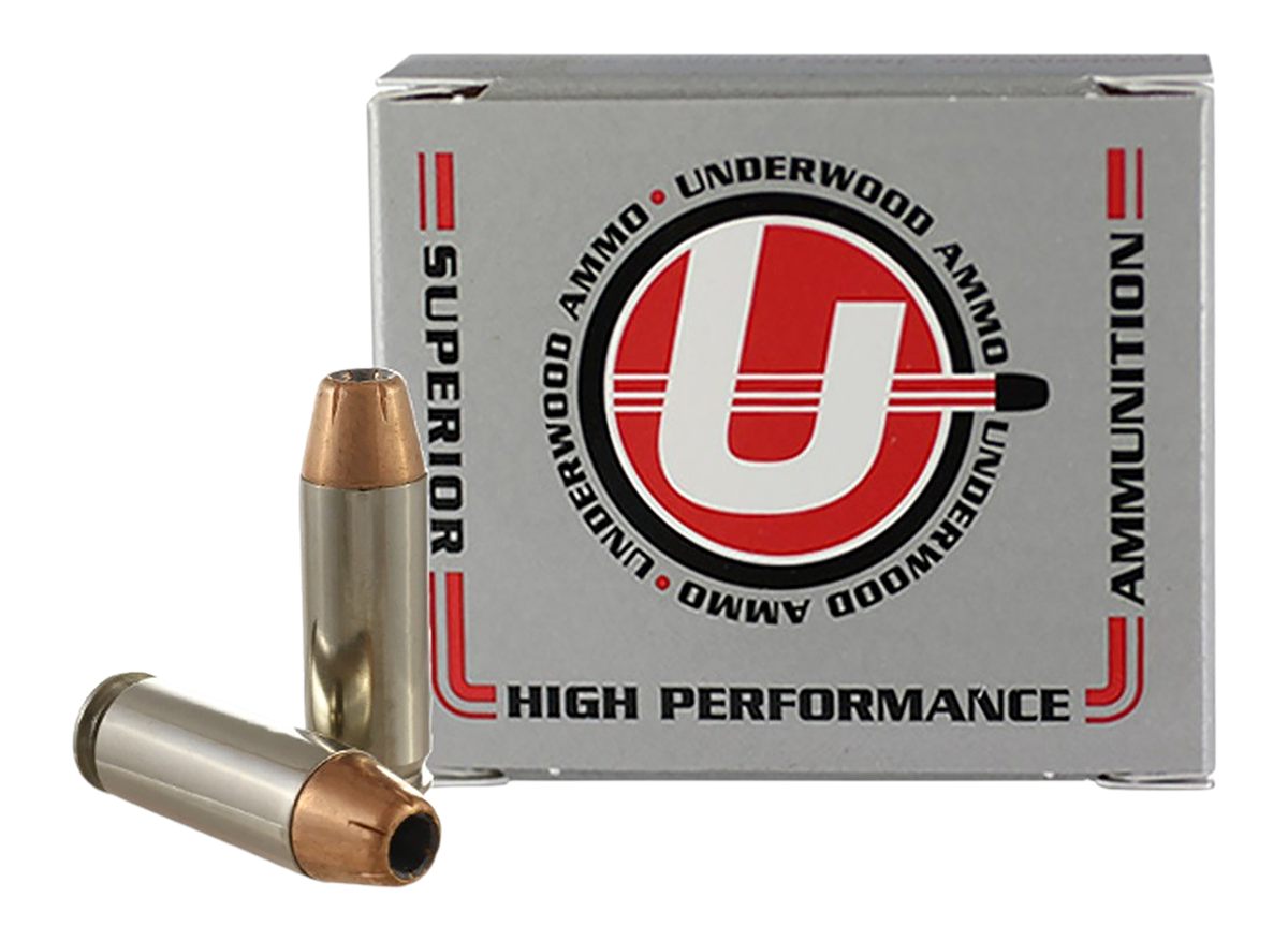 Underwood Ammo 738 Wide Nose Gas Check 454 Casull 360gr Black Cherry Coated