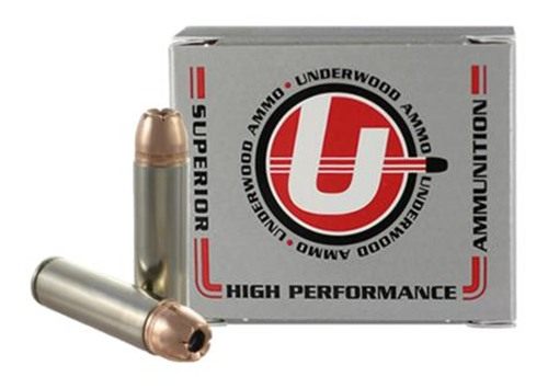 Underwood Handgun Ammunition .500 Auto Max 350gr JHP 2300 fps 20/ct