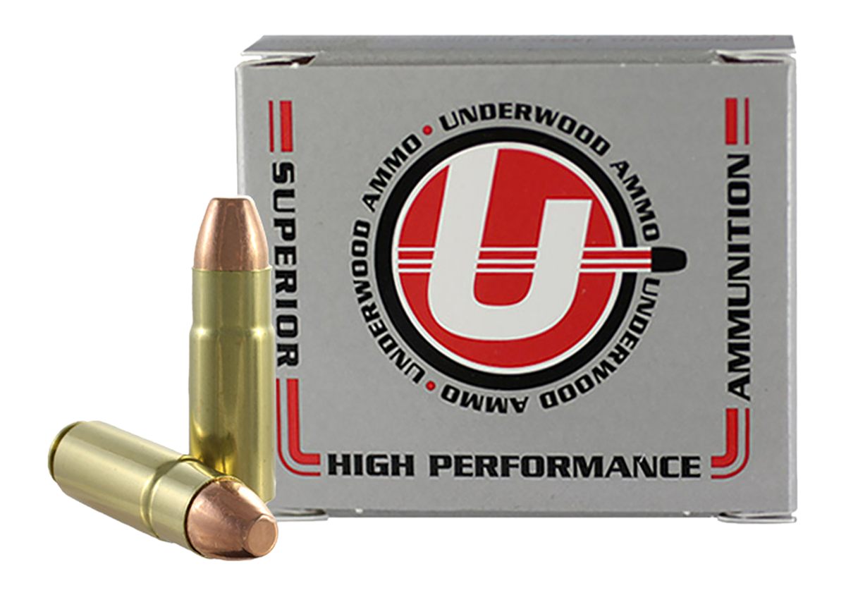 Underwood Ammo 461 458SOCOM 350gr Full Metal Jacket Flat Nose 20 Per Box/10