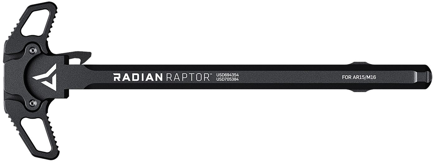 Radian Weapons R0001 Raptor Ambi Charging Handle, Black, Fits Mil-Spec AR-1