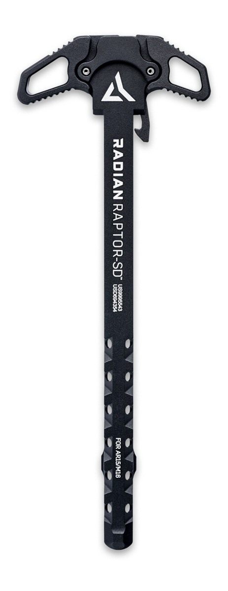 Radian Weapons R0006 Raptor SD Ambi Charging Handle, Black, Gas Ported Shaf view 2
